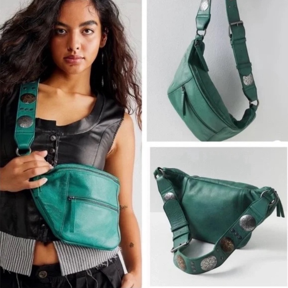 Free People Wilder Embellished Sling Bag